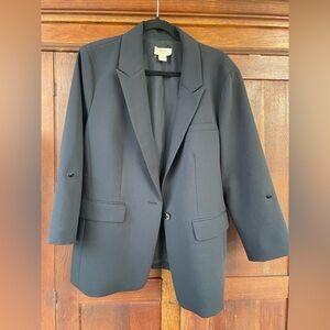 Maeve Roll-Sleeve Blazer, Anthropologie, Size 16p